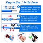 Solder & Seal Wire Connectors — Marine-Grade Waterproof Terminals