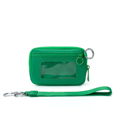 👝Ultra-Slim Minimalist Metal Wallet with RFID Blocking & Quick Access Pop-Up