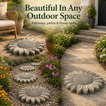 💥 LAST DAY 49% OFF - 🌻 Reusable Sunflower Stepping Stone Mold (📦Buy 3 Free Shipping)