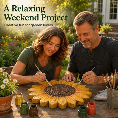 💥 LAST DAY 49% OFF - 🌻 Reusable Sunflower Stepping Stone Mold (📦Buy 3 Free Shipping)
