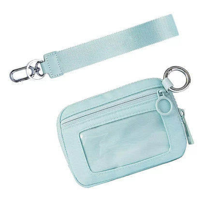 👝Ultra-Slim Minimalist Metal Wallet with RFID Blocking & Quick Access Pop-Up
