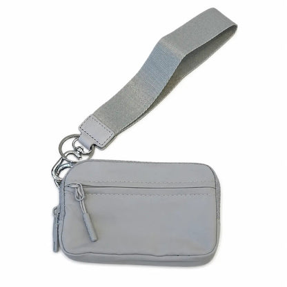 👝Ultra-Slim Minimalist Metal Wallet with RFID Blocking & Quick Access Pop-Up